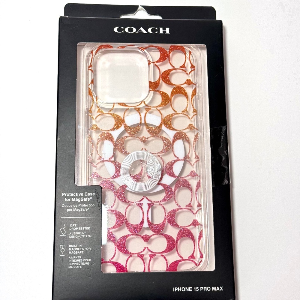 COACH iPhone Pro Max 15 Case